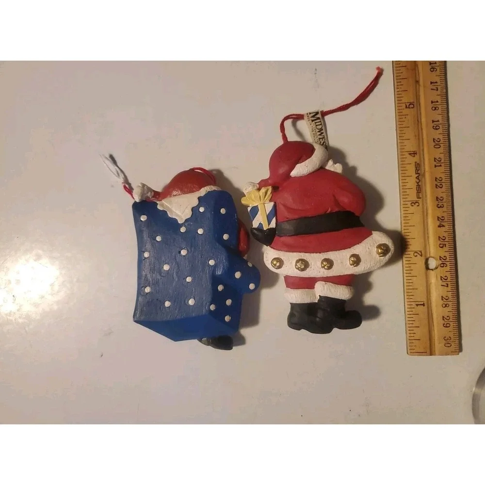 Santa Ornaments Midwest Made In Philippines